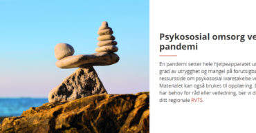 Psykososial omsorg ved ein pandemi
