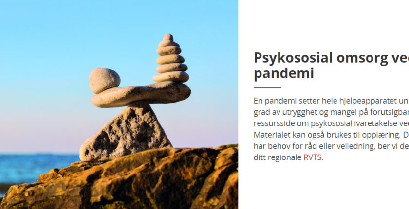 Psykososial omsorg ved ein pandemi