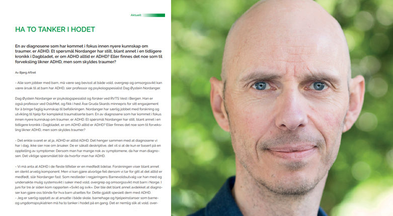 Barn og ADHD – intervju med Dag Nordanger