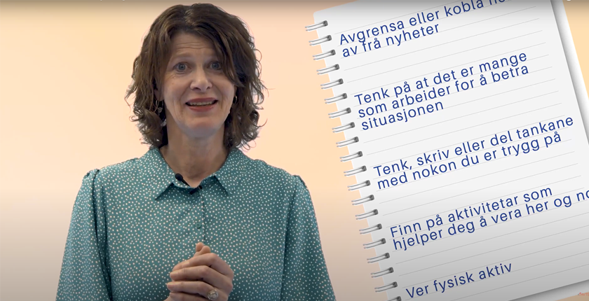Ta kontroll over bekymringstankane