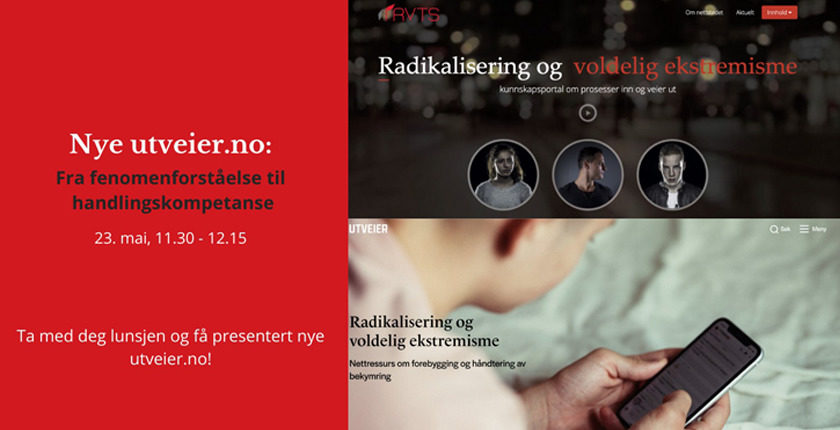 23. mai: Nye utveier.no – frå fenomenforståing til handlingskompetanse