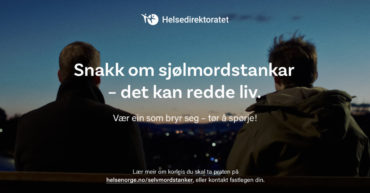 Snakk om sjølvmordstankar, det kan redde liv 