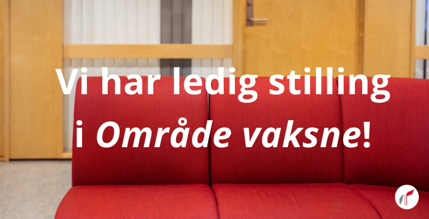 Stilling ledig: Kriser, beredskap og psykososial oppfølging