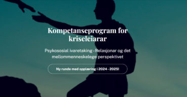 Kompetanseprogram for kriseleiarar​ – ny runde med opplæring